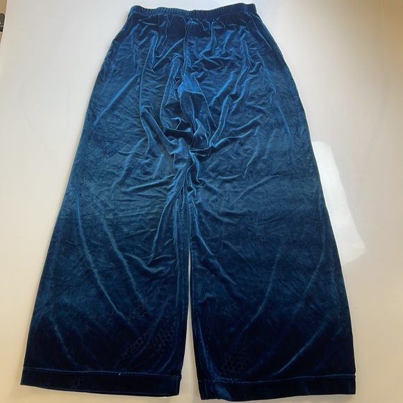 Elementz Womens Wide Leg Silk Pajama Pants Silk Casual Loose - Picture 6 of 7